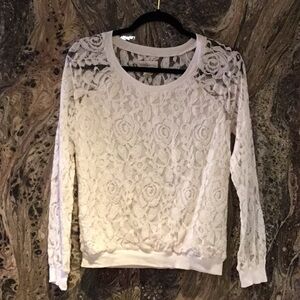 Denim & Supply Ralph Lauren Lace Blouse - Cream